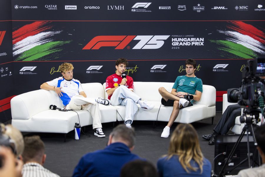 Hungarian Grand Prix Drivers' Conference