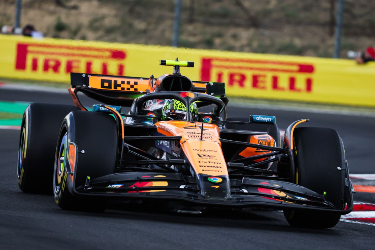 Norris sets the pace in Hungarian Grand Prix Practice