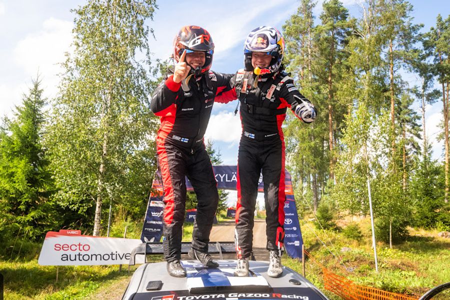 Record-breaking Rovanperä powers to Secto Rally Finland glory