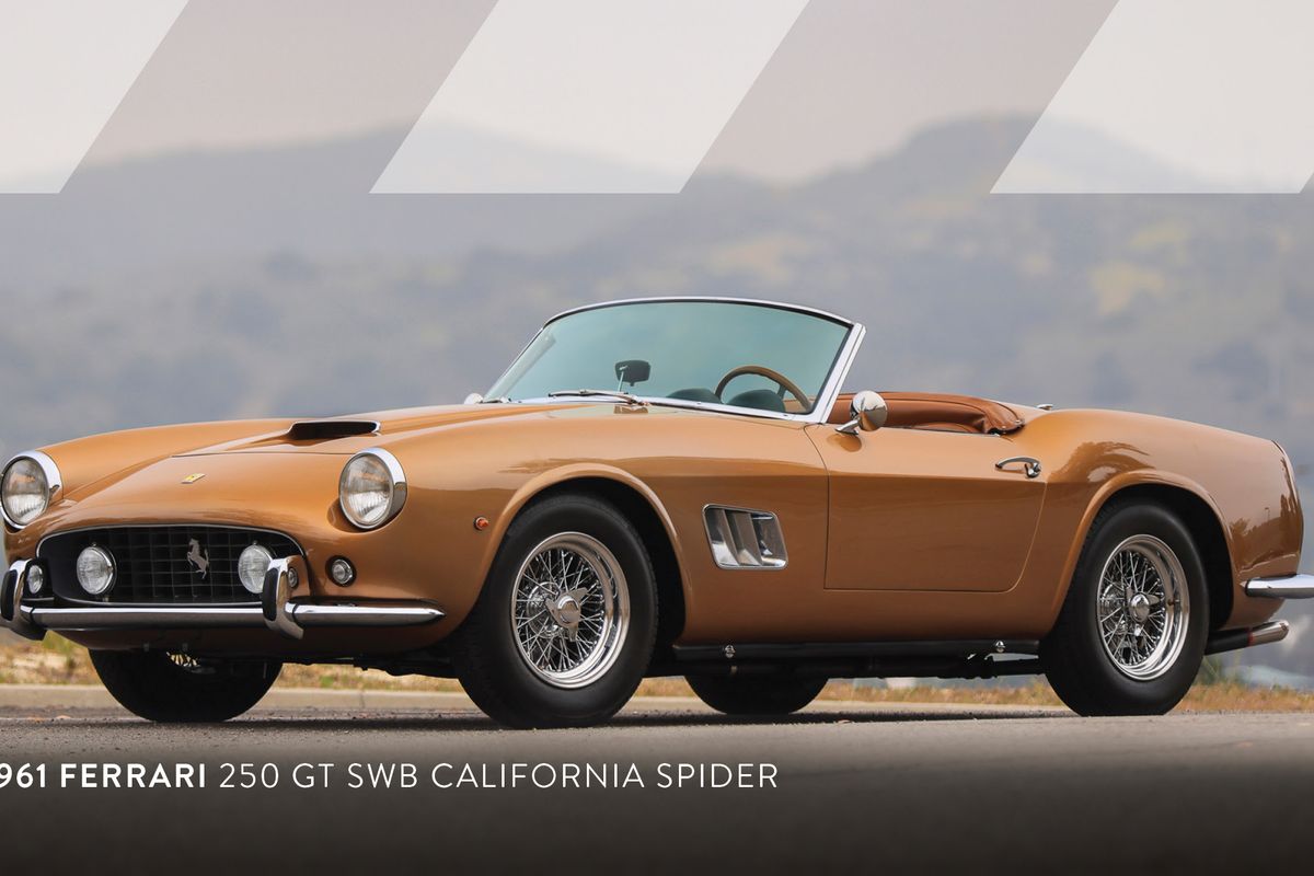 Available Lots from Day 1 @ Goodings Pebble Beach Auction