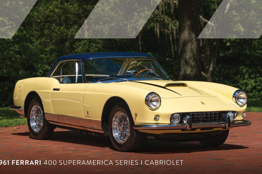 Available lots from Day 2 of Gooding Christie's Pebble Beach auction