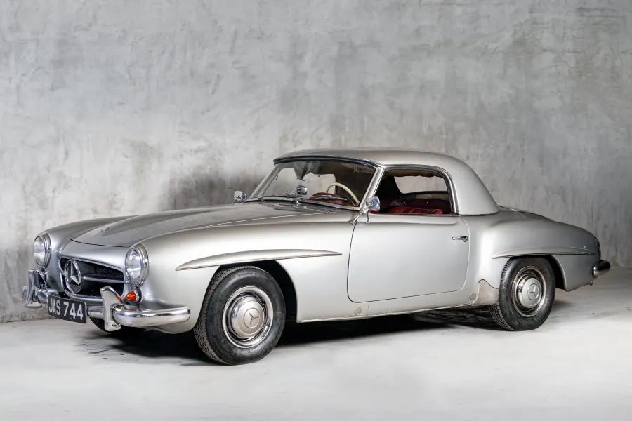 1958 Mercedes-Benz 190 SL Convertible with Hardtop @ Bonhams Beaulieu Auction