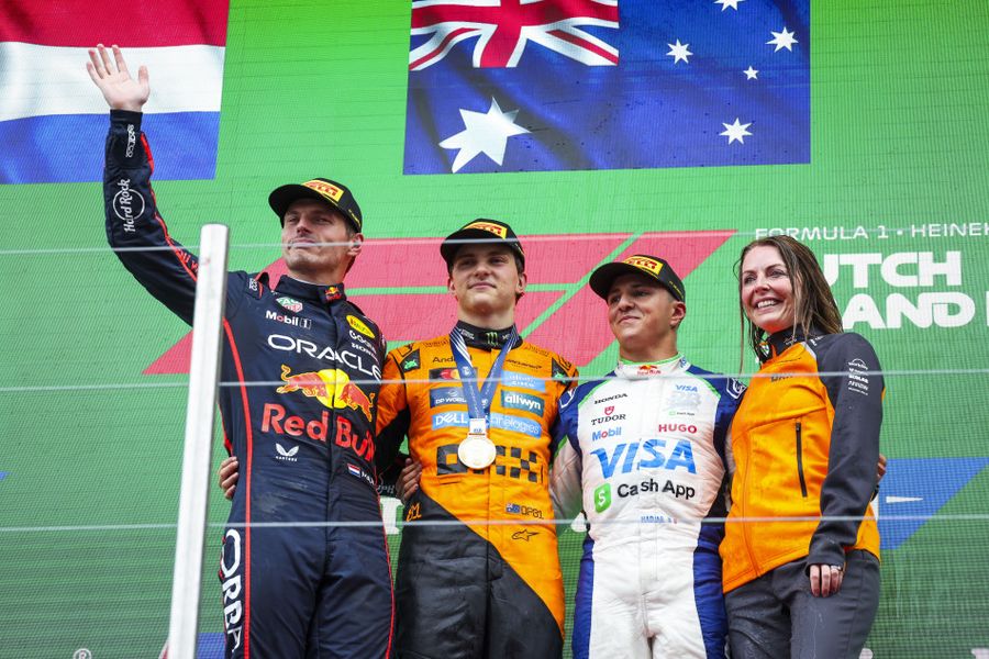 Piastri wins in Zandvoort GP to widen title lead as Norris forced to retire