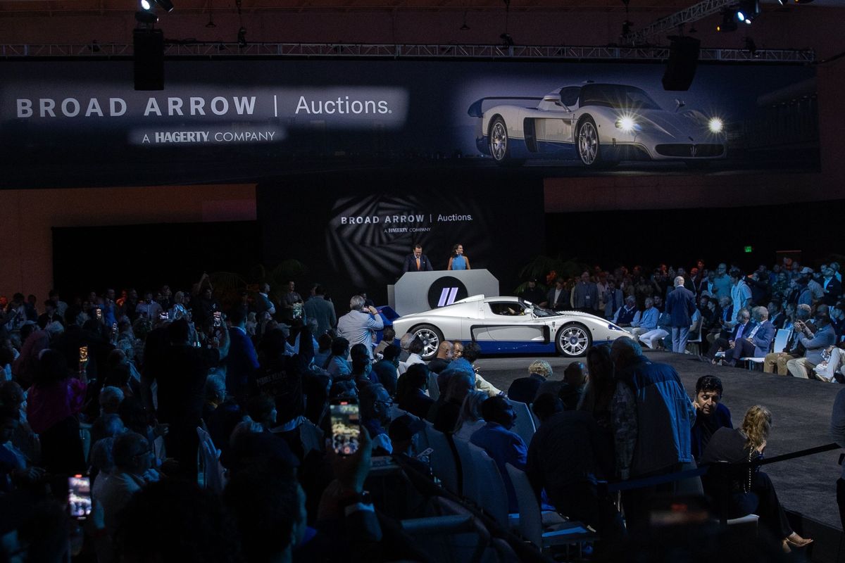 Maserati MC12 Stradale: record-selling at auction