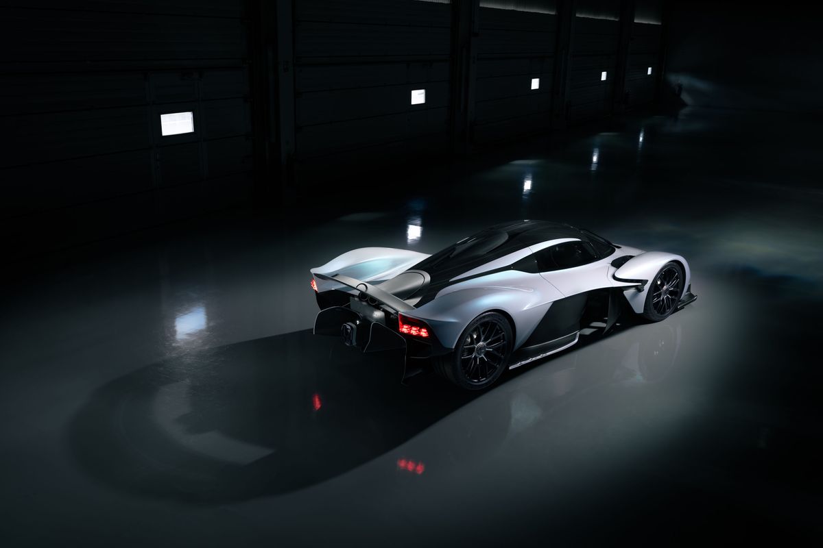 Aston Martin Valkyrie ex-Daniel Ricciardo @ Broad Arrow Zoute Concours Auction