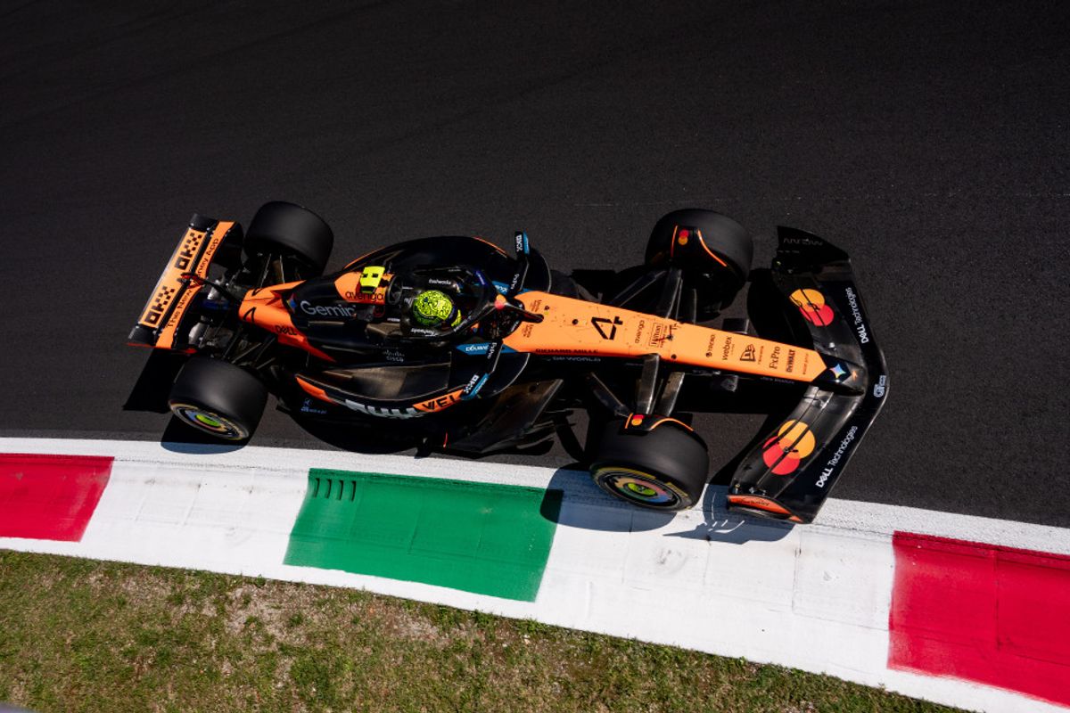 Norris quickest in Italian GP FP2 at Monza, ahead of Leclerc and Sainz