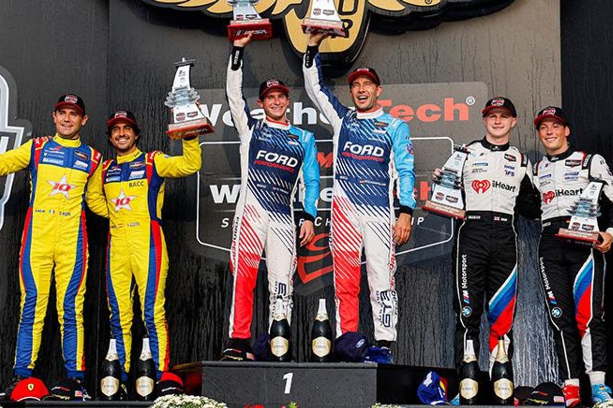 Ford Continues IMSA 'Big Race' Win Run with Brickyard Victory