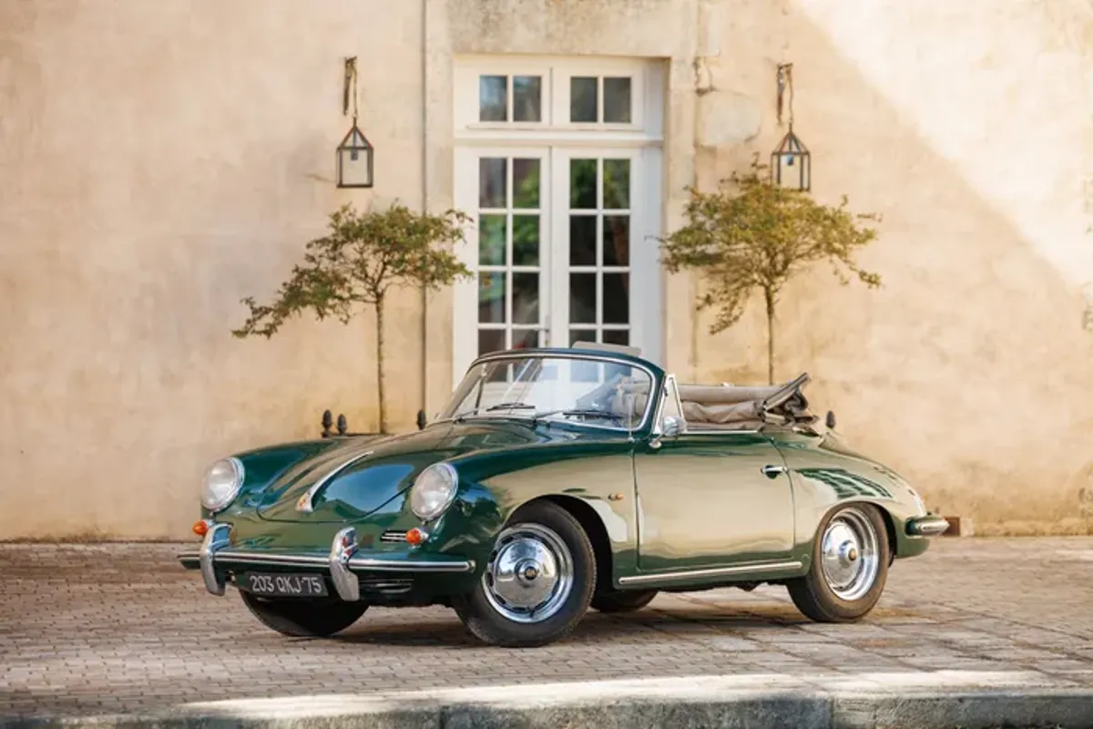 1963 Porsche 356 B 1600 Super Cabriolet @ Artcurial Auction