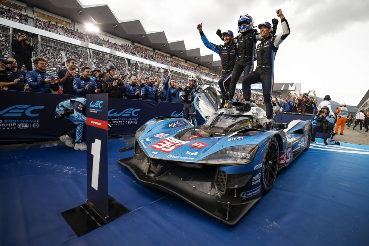 Alpine claims first WEC win of the season in Fuji thriller