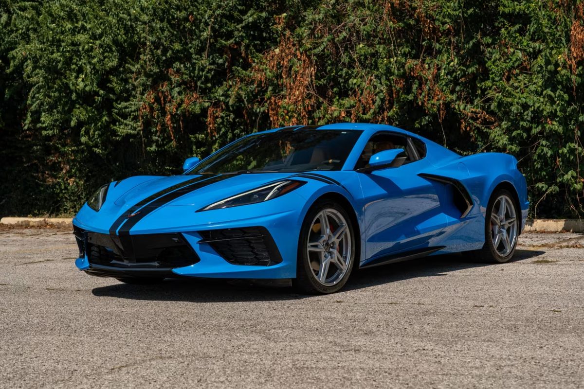 No Reserve 2020 Chevrolet Corvette 2LT Coupe @ Mecum Fall Indy Auction