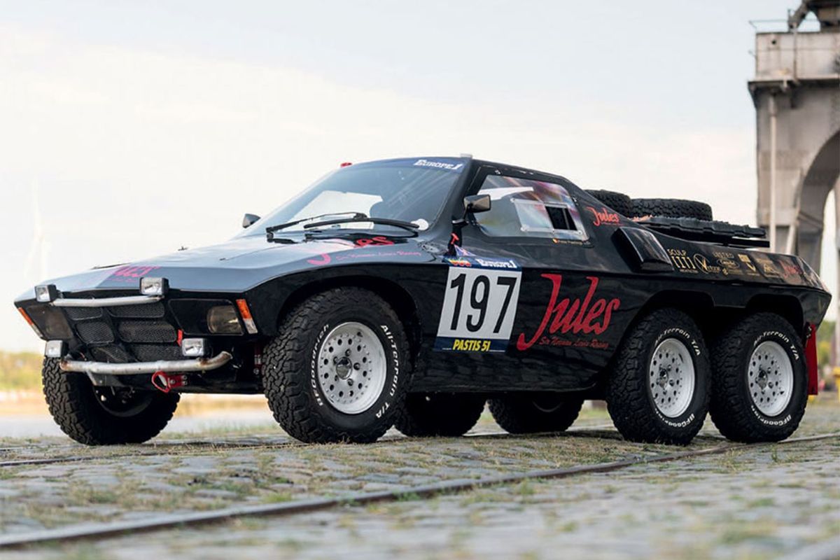 Jules 2 Prototype 6x4 Dakar offered at Aguttes Autoworld - Brussels Auction - 11/10/25