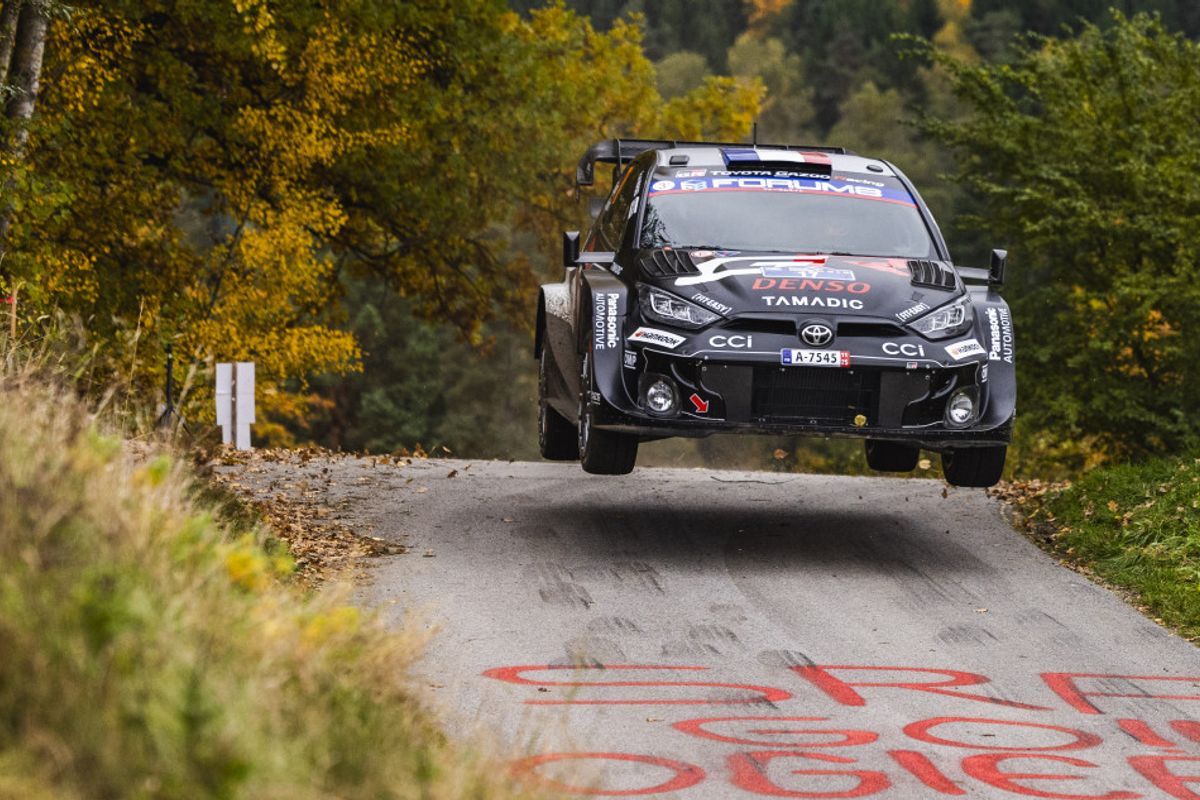 Ogier fends off Rovanperä in tight Toyota tussle on Central European Rally