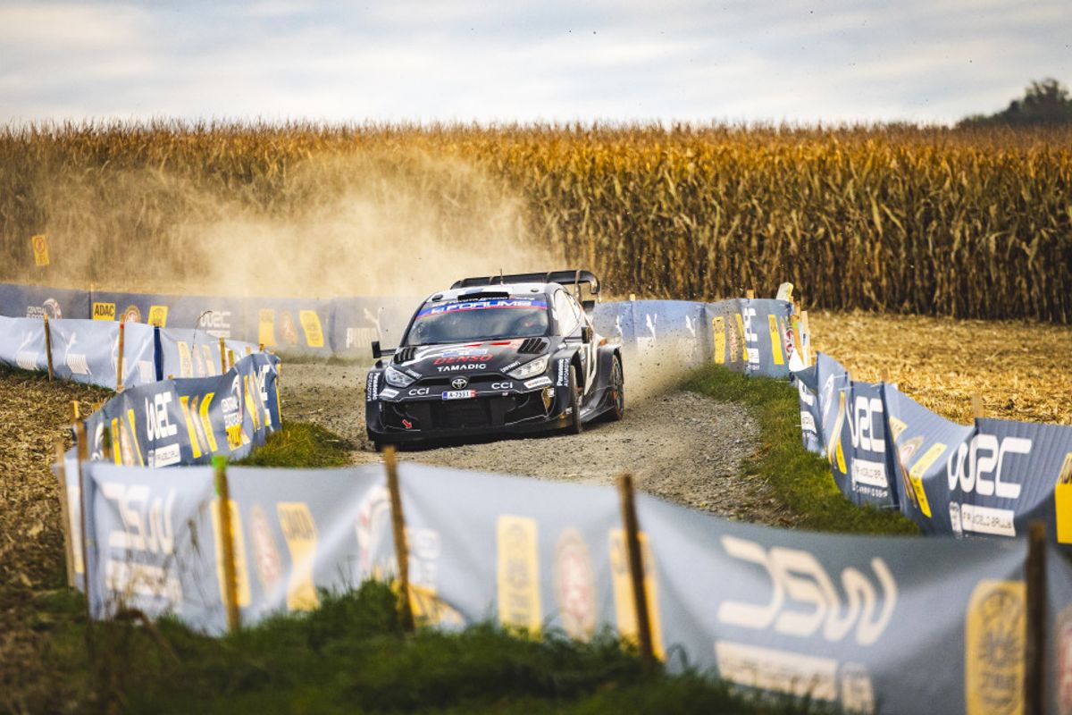 Drama on Central European Rally as Rovanperä leads after Ogier crash
