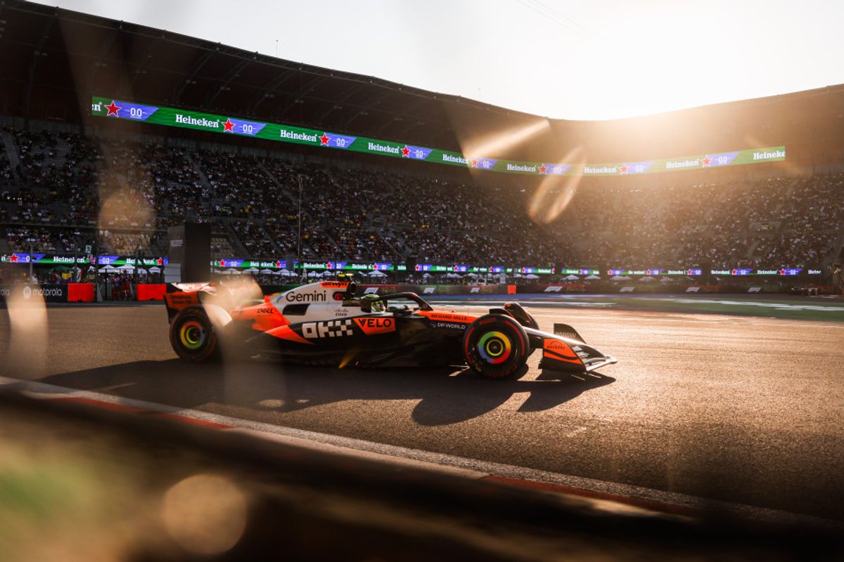 Norris on pole in Mexico City ahead of Leclerc and Hamilton 