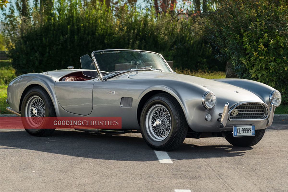 Late-Production Shelby 289 Cobra at Christie's Rétromobile Paris Auction