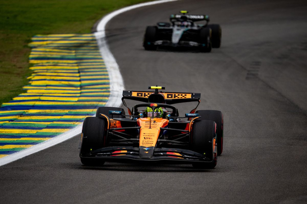 Norris takes Brazilian GP pole ahead of Antonelli and Leclerc