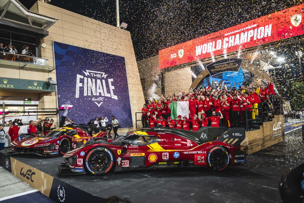 Ferrari clinches WEC titles in Bahrain