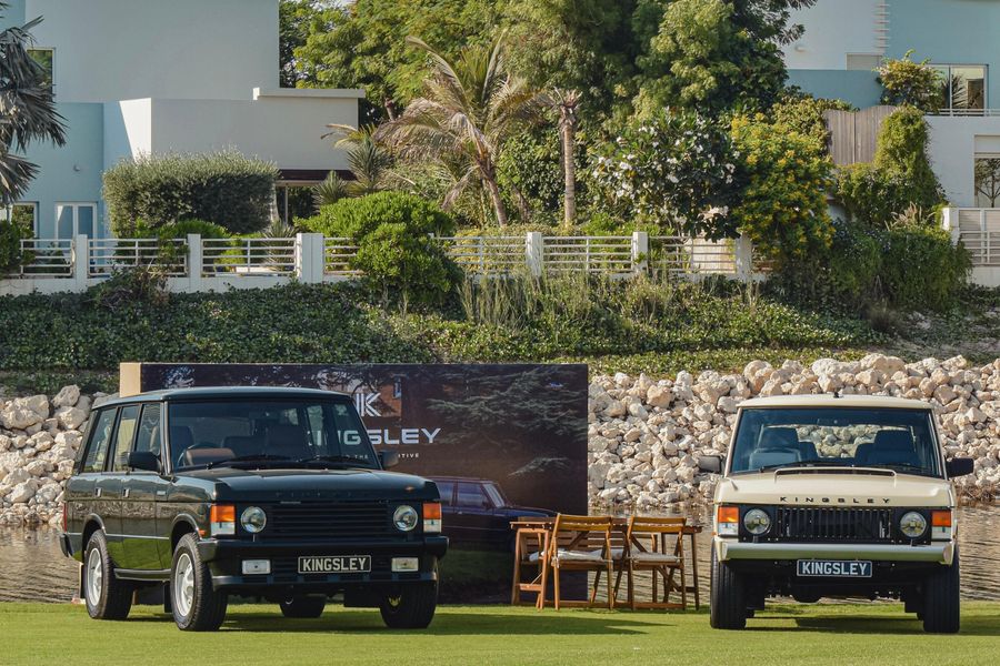 Kingsley at the Royal Bahrain Concours