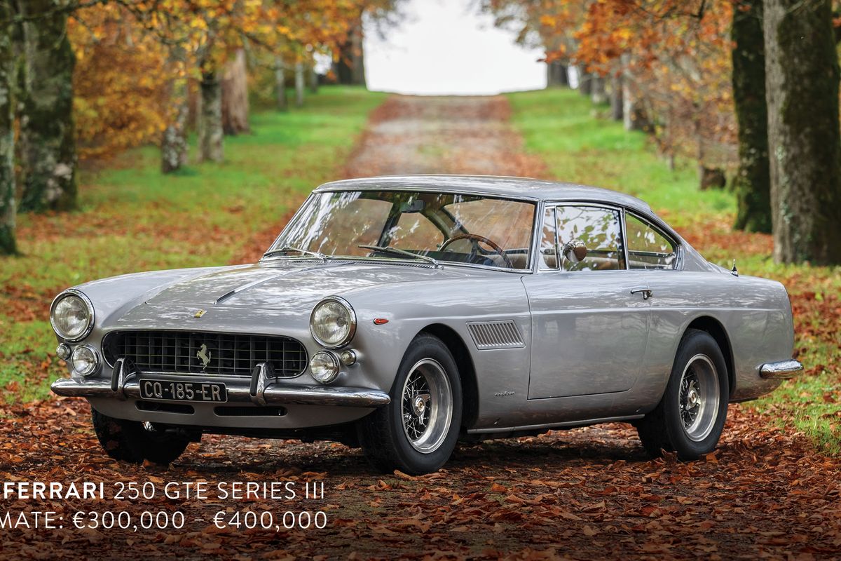 Ferrari 250 GTE Series III Comes @ Goodings Rétromobile Paris Auction