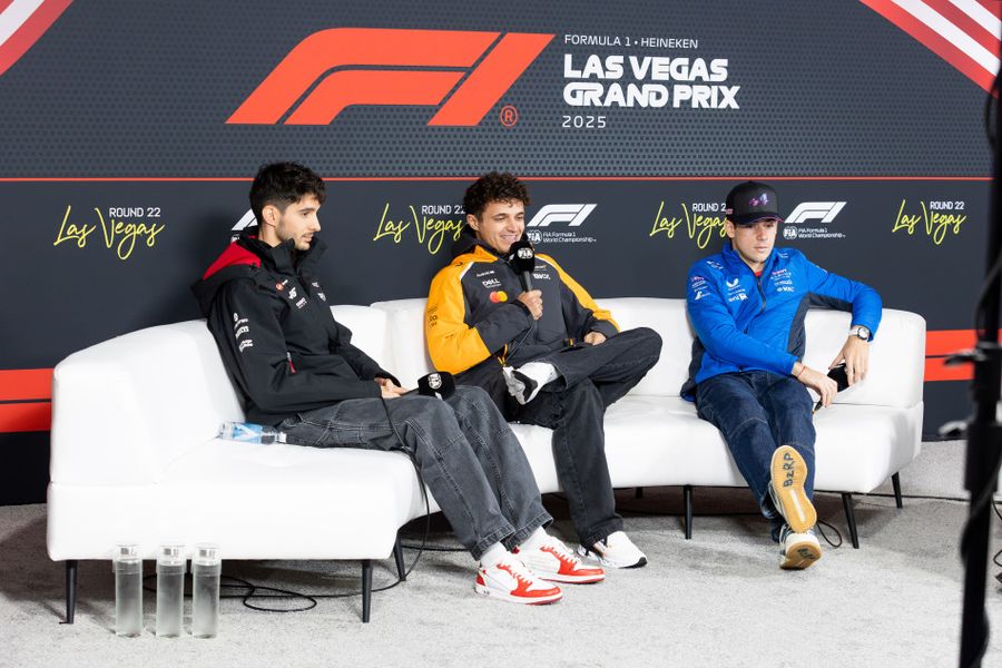 Las Vegas Grand Prix Drivers' Conference