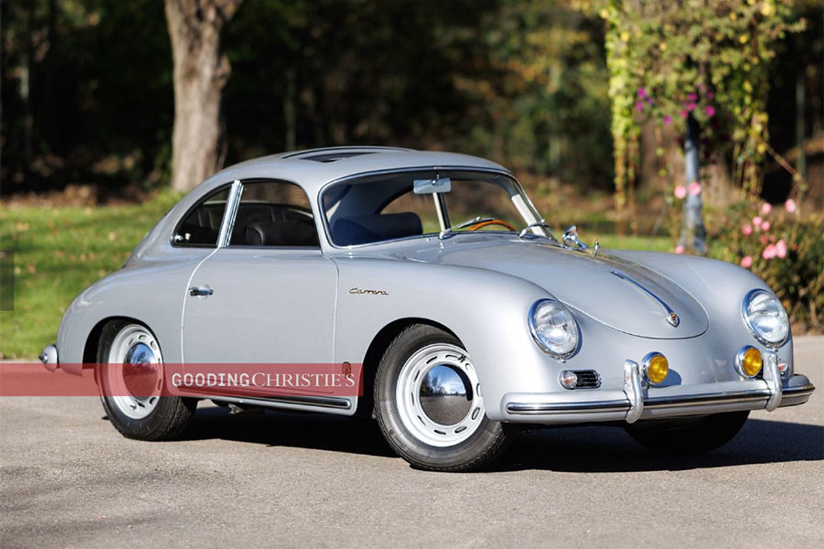 1957 Porsche 356 A 1500 GS Carrera Coupe @ Gooding's Rétromobile  Auction