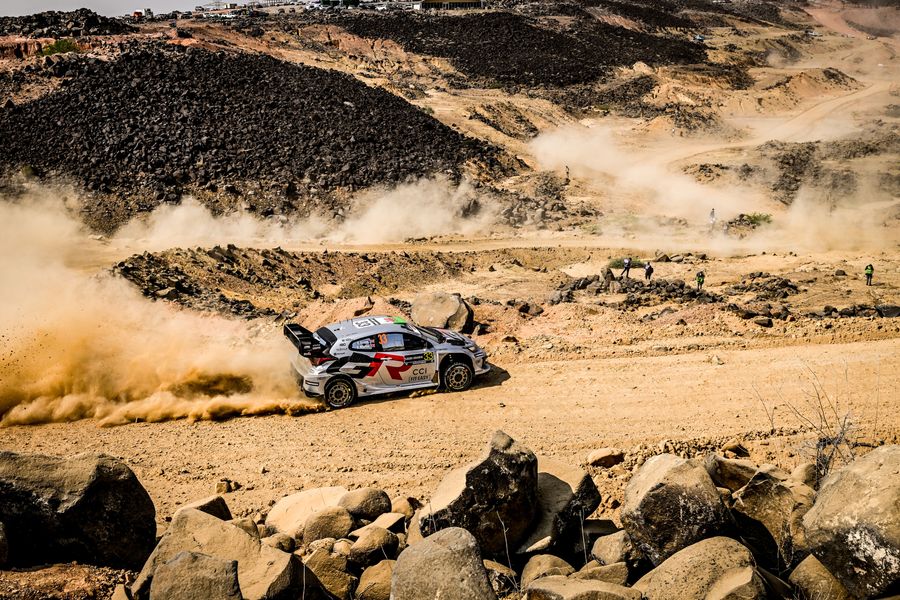 Evans, Ogier and Rovanperä head for WRC desert decider in Saudi Arabia