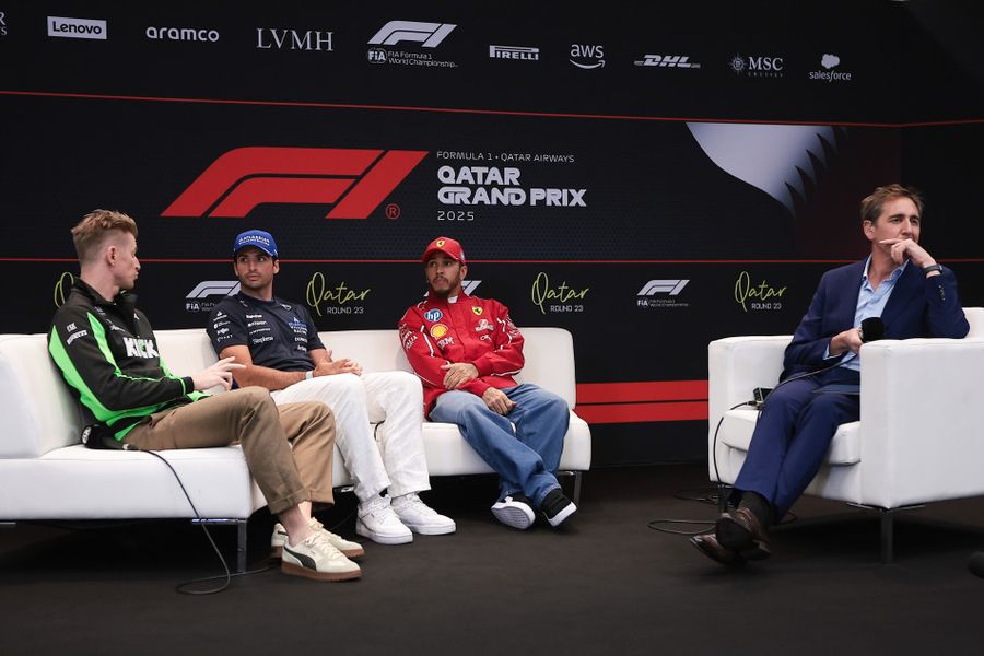 Qatar Grand Prix Drivers' Conference 