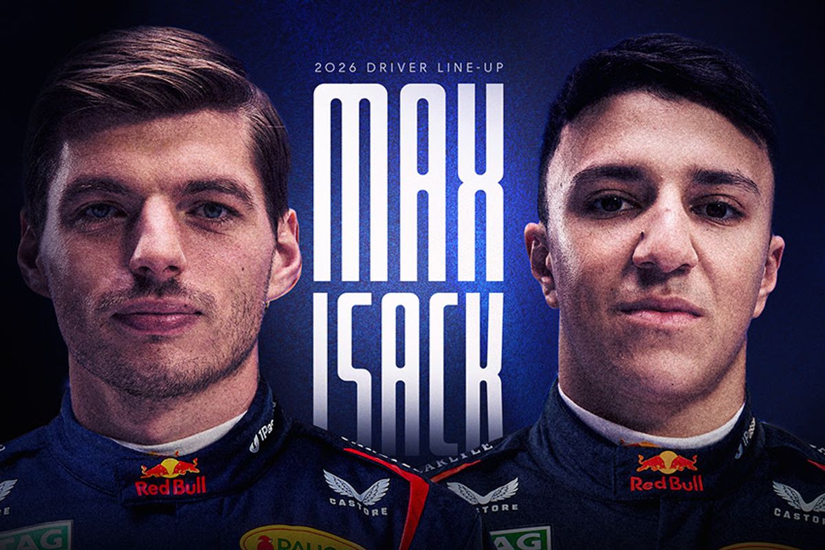 Red Bull announce Isack Hadjar and Max Verstappen for 2026