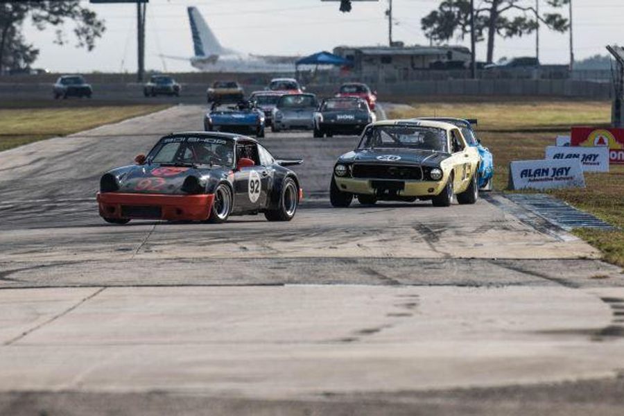 David Agretelis on a roll at HSR Sebring Pistons & Props