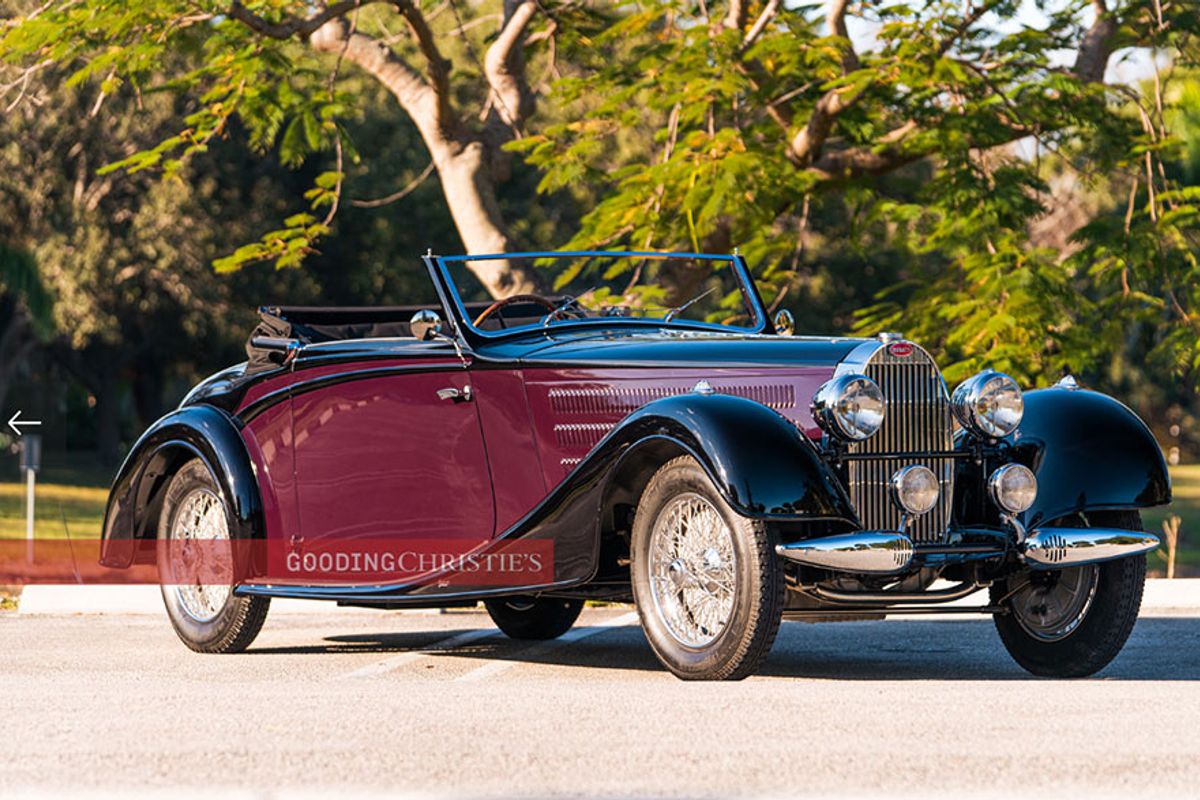 1937 Bugatti Type 57 Cabriolet @ Gooding's Amelia Island Auctions