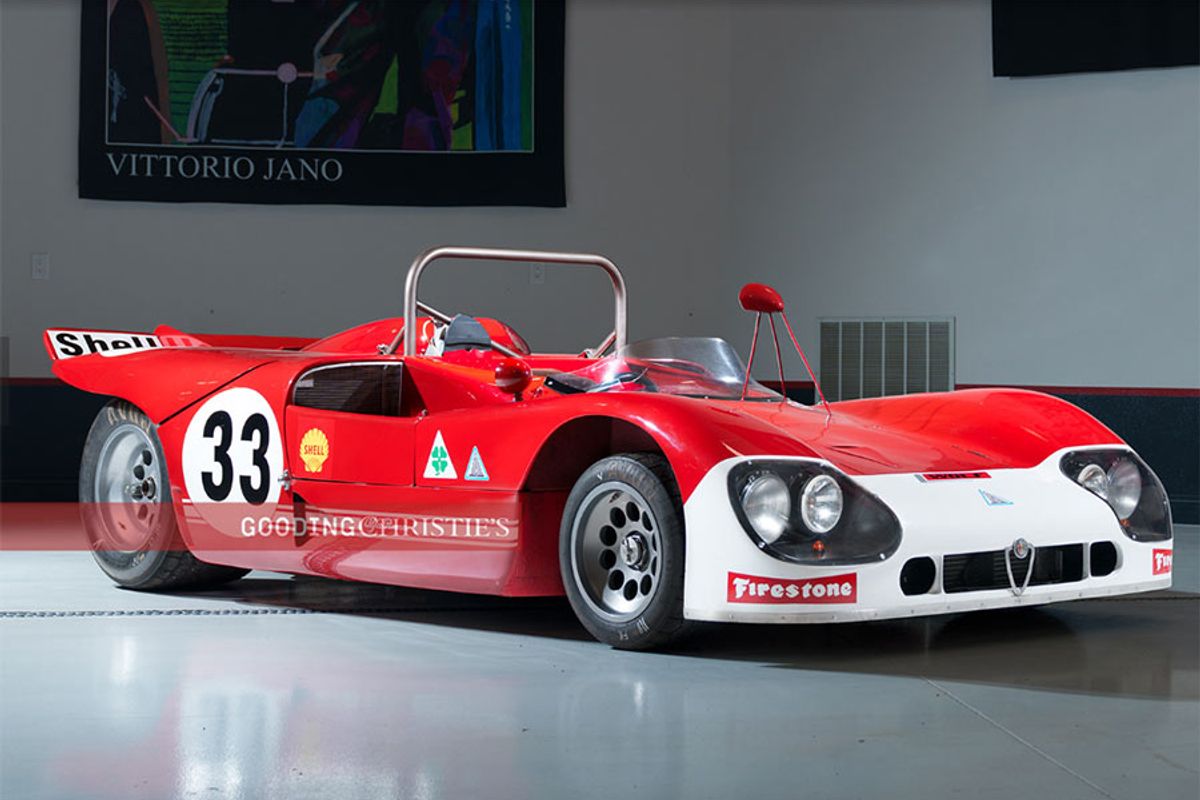 1971 Alfa Romeo Tipo 33/3 @ Gooding's Amelia Island Auctions