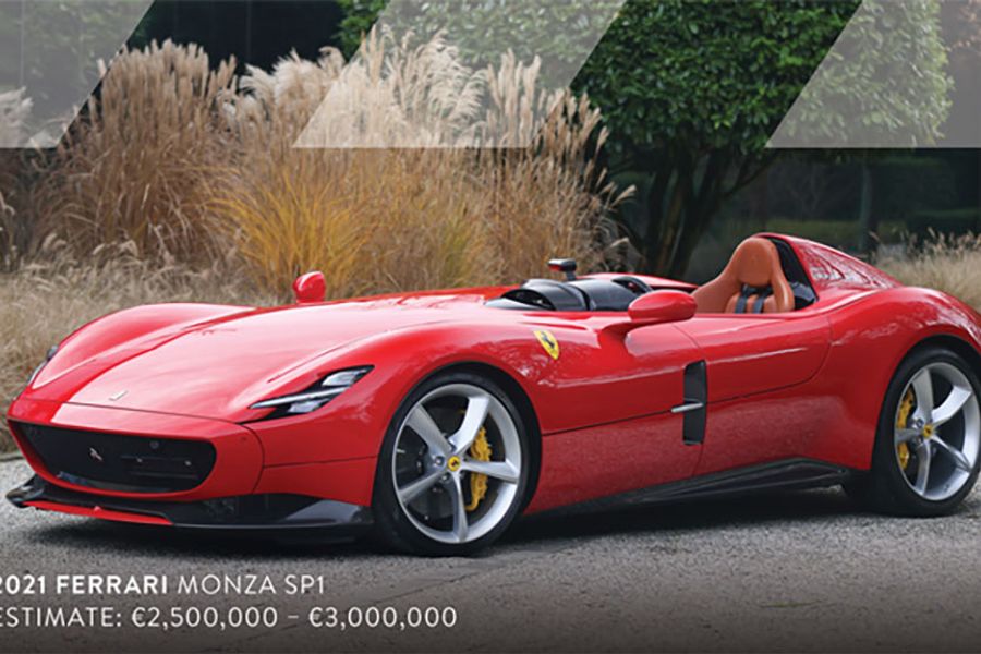 Time-Capsule Ferrari Monza SP1 at Gooding's Rétromobile Paris Auction