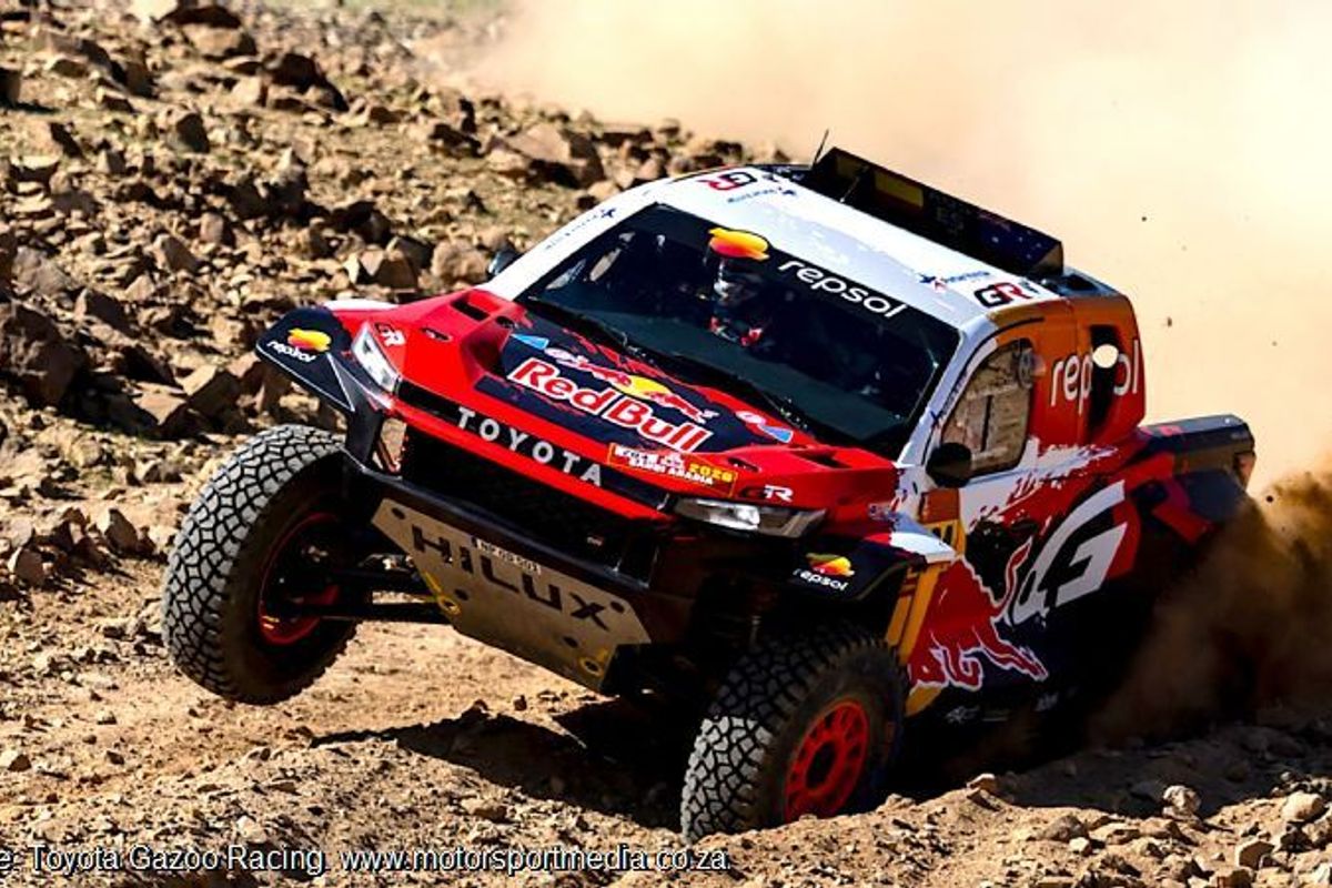 Toyota dominates Dakar Day 2: Gazoo Hiluxes fill the top 5