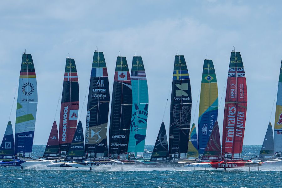 SailGP: Artemis, USA and France Locked on Points After Turbulent Opening Day in Perth