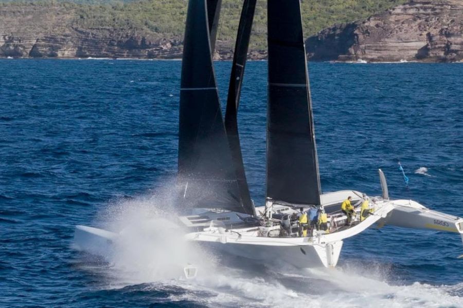 RORC Transatlantic Race:  Jason Carroll’s MOD70 Argo Sets New Multihull Race Record