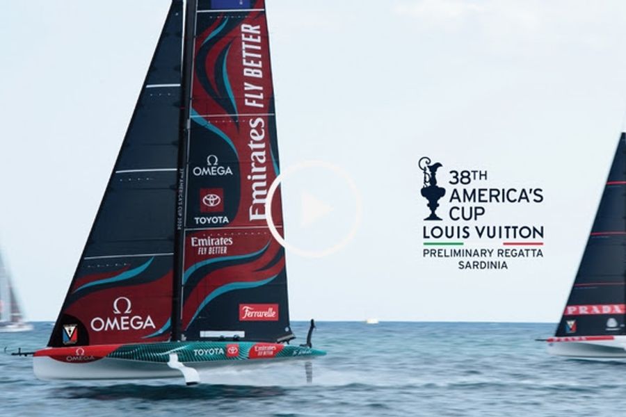Expect the unexpected @ the Preliminary Regatta on the Road to Naples, video