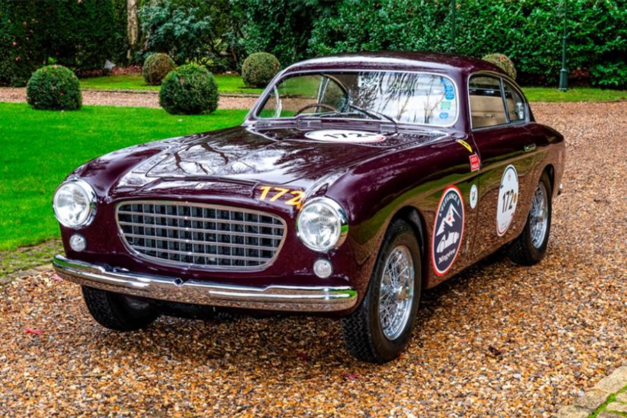 1950 Ferrari 166 Inter Coupe @ Christie's Retromobile Auction