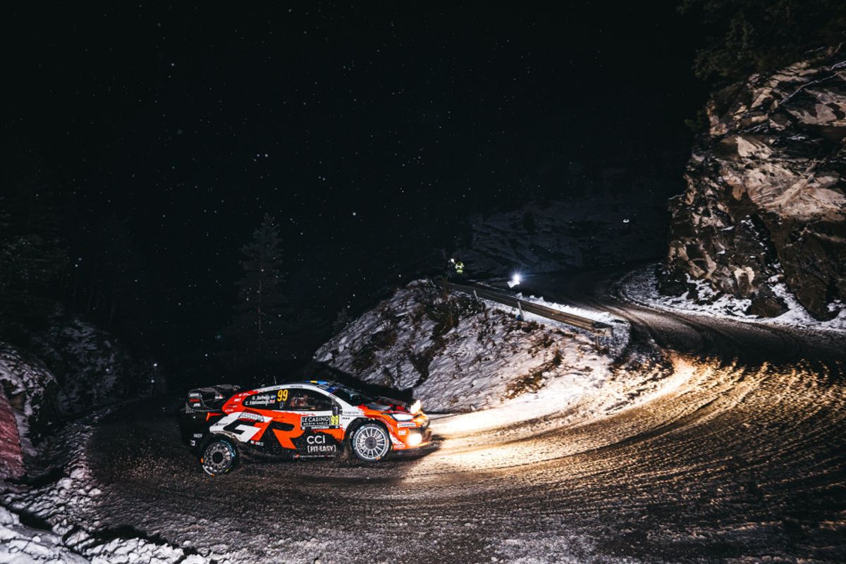 Solberg survives Monte-Carlo chaos to lead after dramatic opening leg