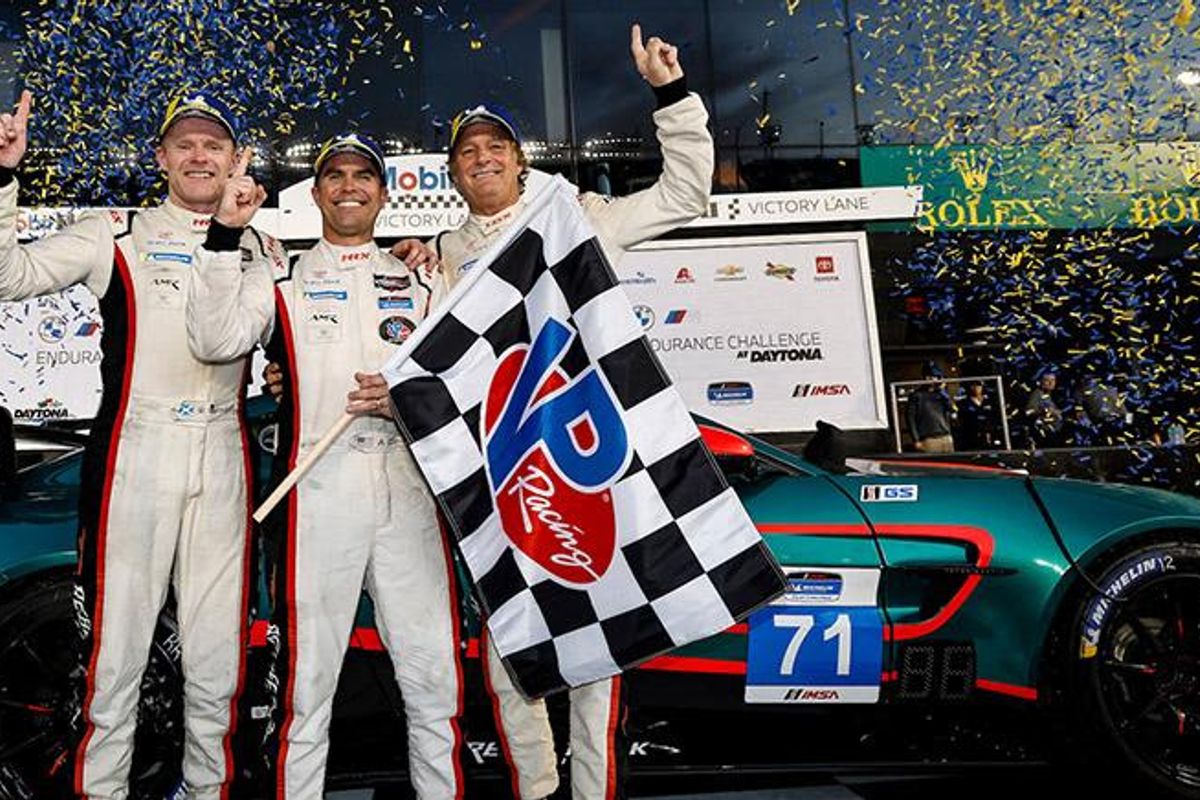 Rebel Rock Aston Martin Powers to Daytona Michelin Pilot Challenge Win