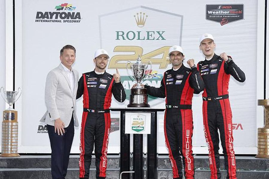 Nasr, Porsche Penske Motorsport Clinch Rolex 24 Three-Peat
