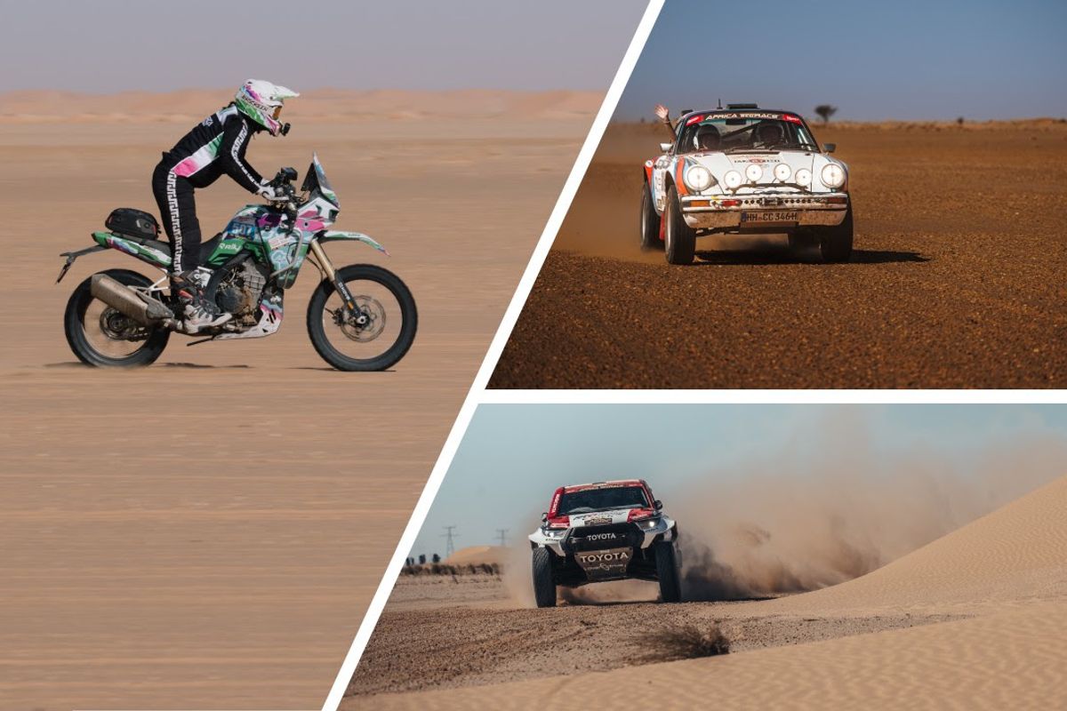 Pol Van pollaert wins 7th Stage of the Africa Eco Race