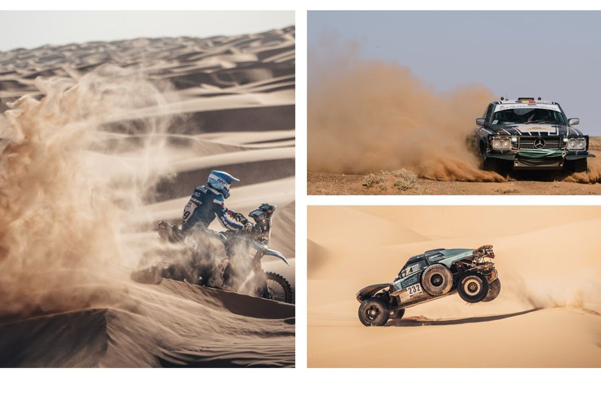 Christian Femont wins Africa Eco Race 9th stage in the car category