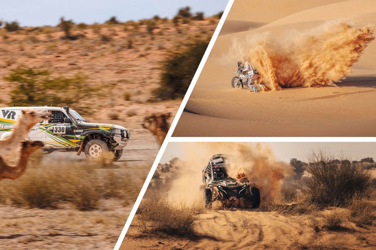 Andrea Schiumarini wins Africa Eco Race Stage 10 for cars