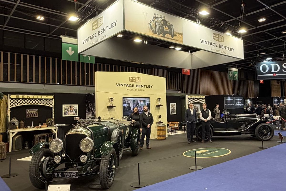 Success at Rétromobile For Vintage Bentley