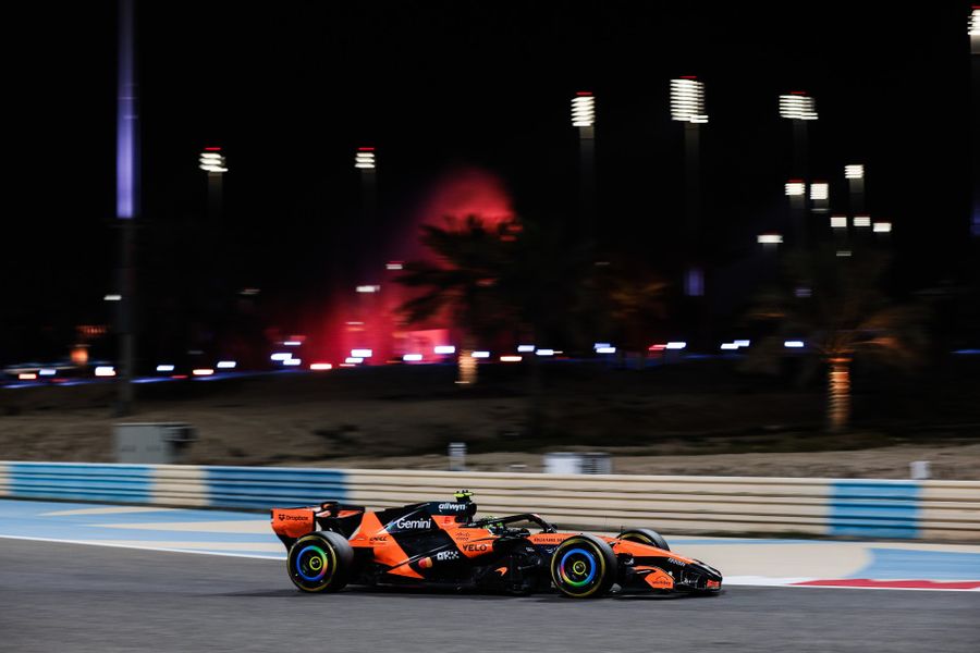 Norris tops opening day of testing in Bahrain ahead of Verstappen and Leclerc
