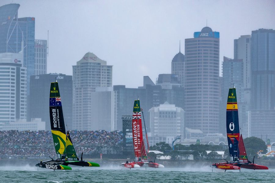 Bonds Flying Roos Reign in Auckland's New Zealand Sail Grand Prix 