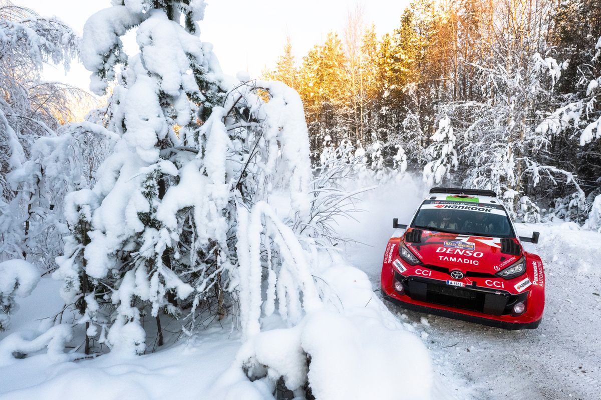 Evans powers Toyota to historic Rally Sweden sweep