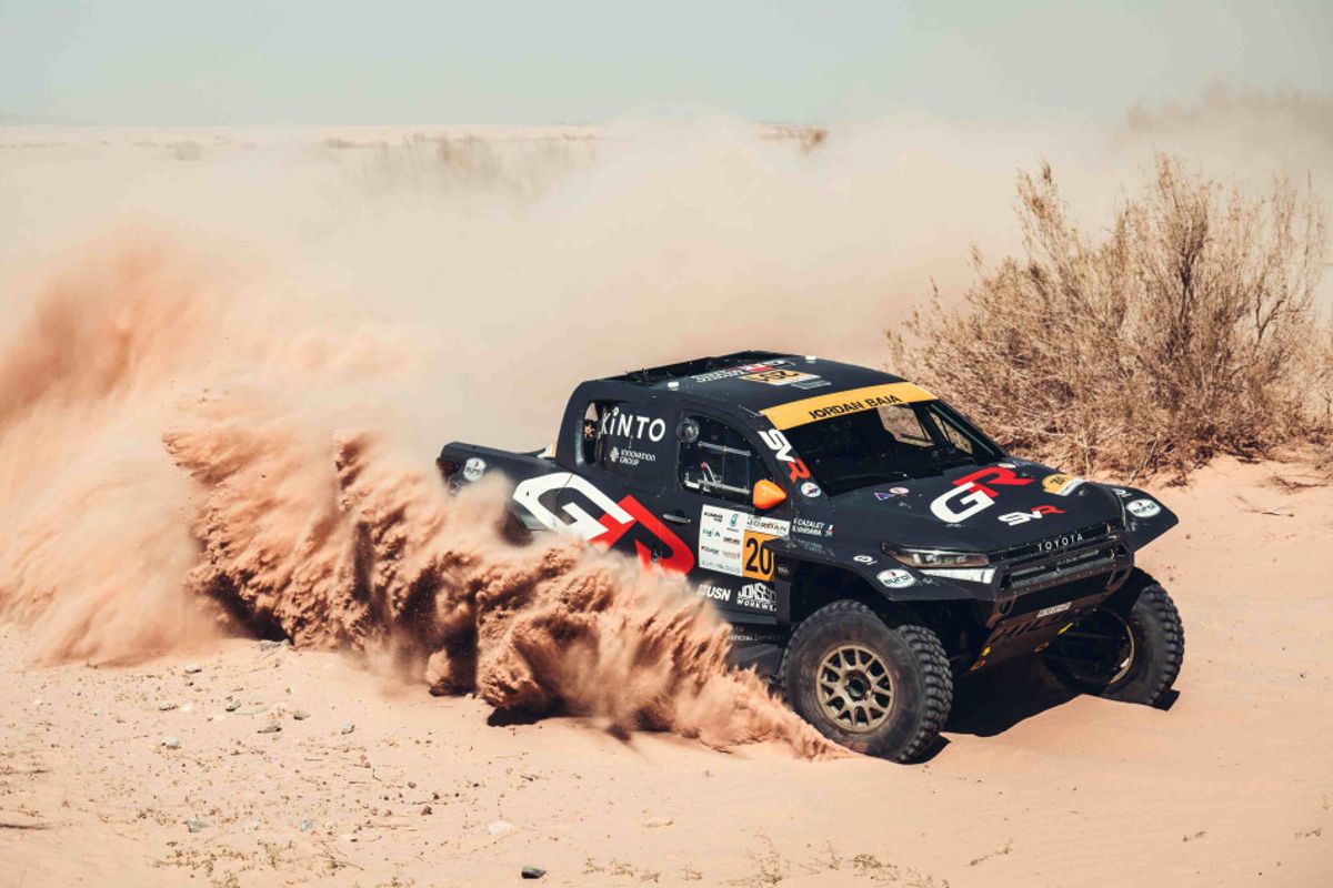 Variawa & Cazalet take Jordan Baja victory for Toyota Gazoo Racing