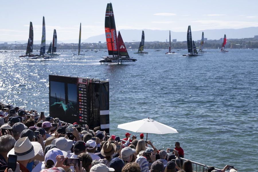 Get front-row action at the Rolex Switzerland Sail Grand Prix