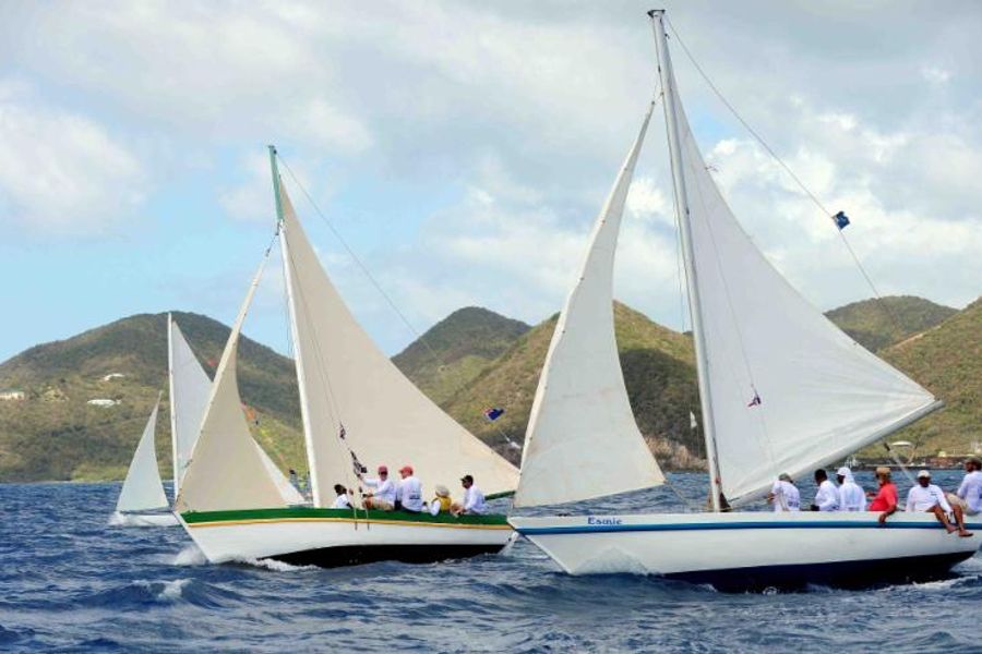 Countdown to the the start of the 53rd BVI Spring Regatta & Sailing Festival